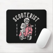 scooterist uw tagline hier muismat (Met muis)