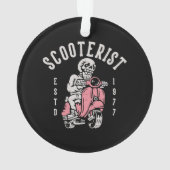 scooterist uw tagline hier ornament (achterkant)