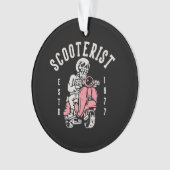 scooterist uw tagline hier ornament (voorkant)