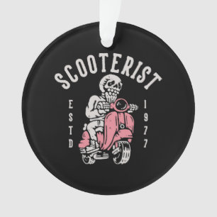 scooterist uw tagline hier ornament