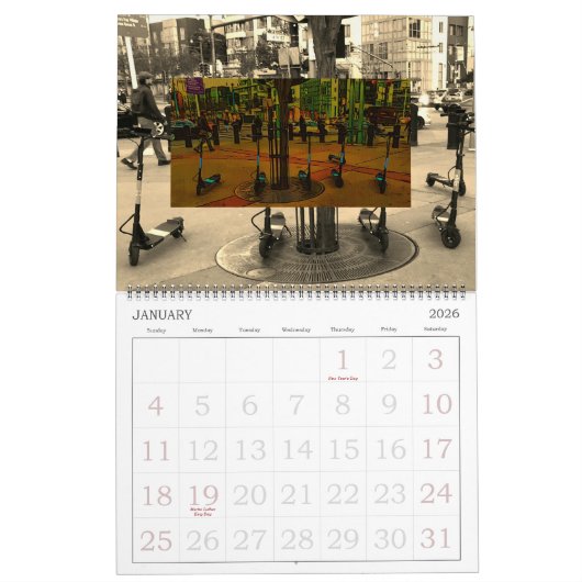 Scooterkalender Kalender (Jan 2026)