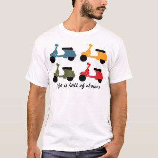 scooterkeuzen t-shirt