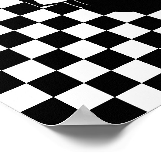 scooterkoppels resterstijl poster (Hoek)