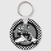 scooterkoppels resterstijl sleutelhanger (Voorkant)
