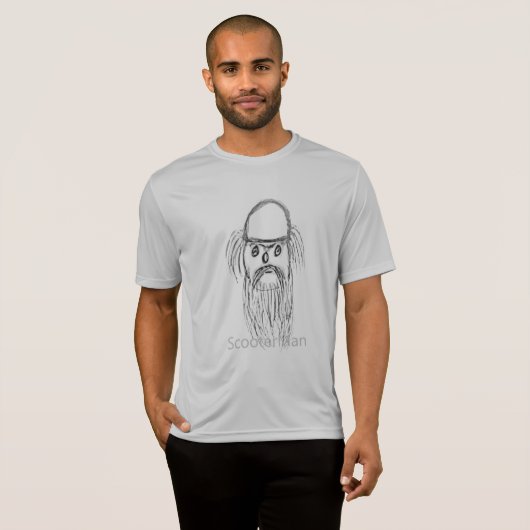 ScooterMan-shirt T-shirt (Voorkant volledig)