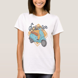 Scootermotor T-shirt