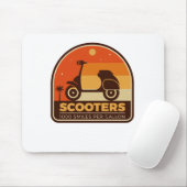 Scooters 1000 glimlach per Gallon Muismat (Met muis)