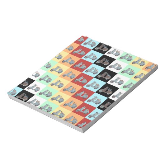 Scooters-blocnote Notitieblok (Linkerzijde)