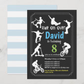 Scooters, fietsen en/of skateboards, die over kaart (Voorkant / Achterkant)