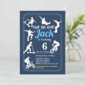 Scooters, fietsen en/of skateboards, kom eraan rij kaart (Staand voorkant)