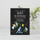 Scooters, fietsen, skateboards, rijden over kaart (Staand voorkant)