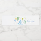 Scooters, fietsen, skateboards, rijden over waterfles etiket (Enkel label)