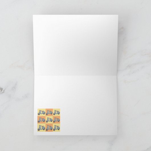 Scooters Greeting Card Kaart (Binnen)