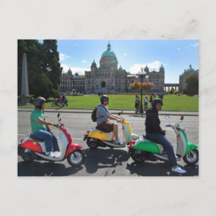 Scooters in het Briefkaart Victoria