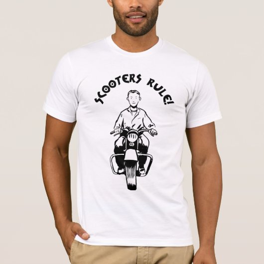 SCOOTERS REGLE T-SHIRT (Voorkant)