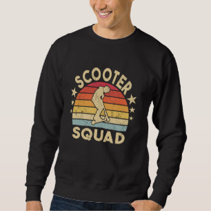 Scooters Squad retro rijtrucs mannen electric sc Trui