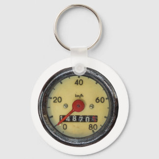 scootersnelheidsmeter sleutelhanger