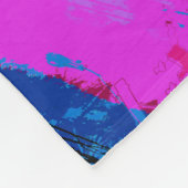 Scooting Around - Stunt Scooter Fleece Deken (Hoek)