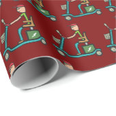 Scootmobiel Cadeaupapier (Rol Hoek)
