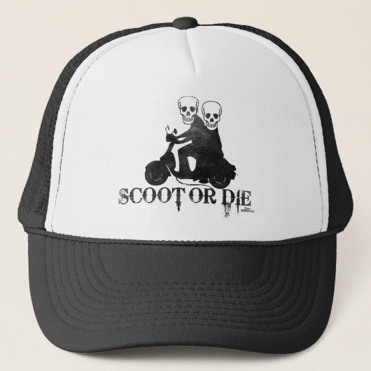 ScootOrDie Trucker Pet (Voorkant)