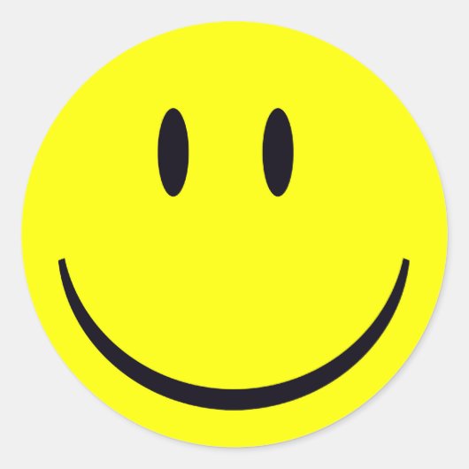 Scope Pet Sticker, Classic Face Ronde Sticker (Voorkant)