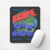 Scope terminators in Cobol-programmering Muismat (Met muis)