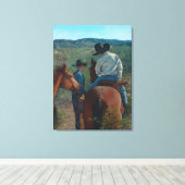 Scoping de Bosque Canvas Afdruk (Insitu (Houten vloer))