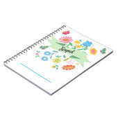Scopist Spring Floral Notitieboek (Linkerzijde)