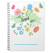 Scopist Spring Floral Notitieboek (Voorkant)