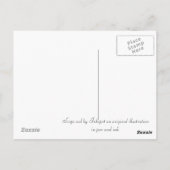 Scops owl by Inkspot Briefkaart (Achterkant)