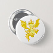 Scorchio Gold Ronde Button 5,7 Cm (Voorkant /achterkant)