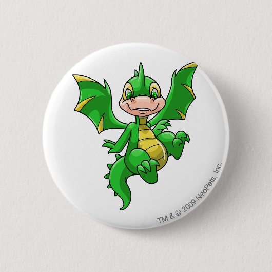 Scorchio Green Ronde Button 5,7 Cm (Voorkant)