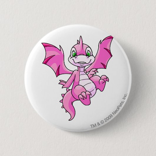 Scorchio Pink Ronde Button 5,7 Cm (Voorkant)