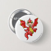 Scorchio Red Ronde Button 5,7 Cm (Voorkant /achterkant)