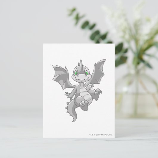 Scorchio Silver Briefkaart (Staand voorkant)