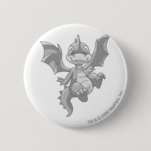 Scorchio Silver Ronde Button 5,7 Cm (Voorkant)