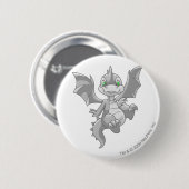 Scorchio Silver Ronde Button 5,7 Cm (Voorkant /achterkant)