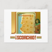 SCORCHIO! Snel Show Briefkaart (Voorkant)
