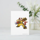 Scorchio Verloren woestijnspeler Briefkaart (Staand voorkant)