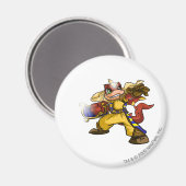 Scorchio Verloren woestijnspeler Magneet (Voorkant / Achterkant)