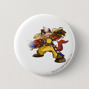 Scorchio Verloren woestijnspeler Ronde Button 5,7 Cm