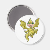 Scorchio Yellow Magneet (Voorkant / Achterkant)