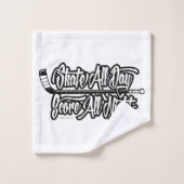 Score All Night (hockey) Bad Handdoek (Wasdoekje)