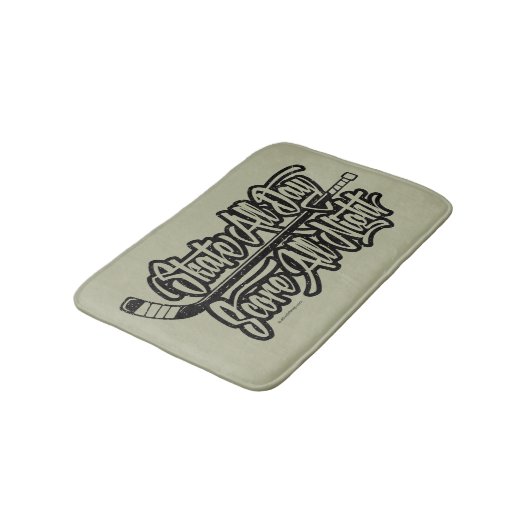 Score All Night (Hockey) Badmat (Gekanteld)