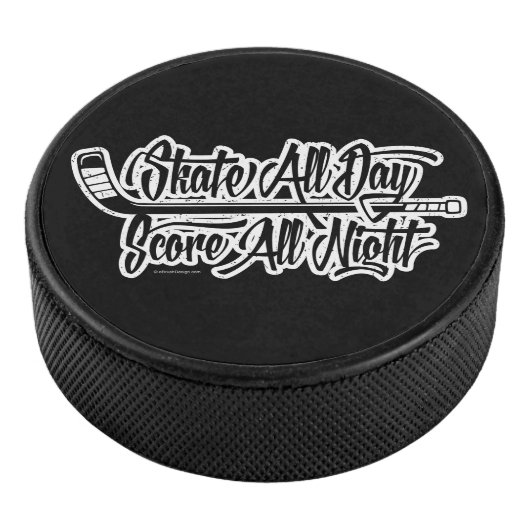 Score All Night (hockey) Hockey Puck (3/4)