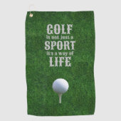 Score Big met persoonlijke Golfhanddoeken Golfhanddoek (Voorkant)