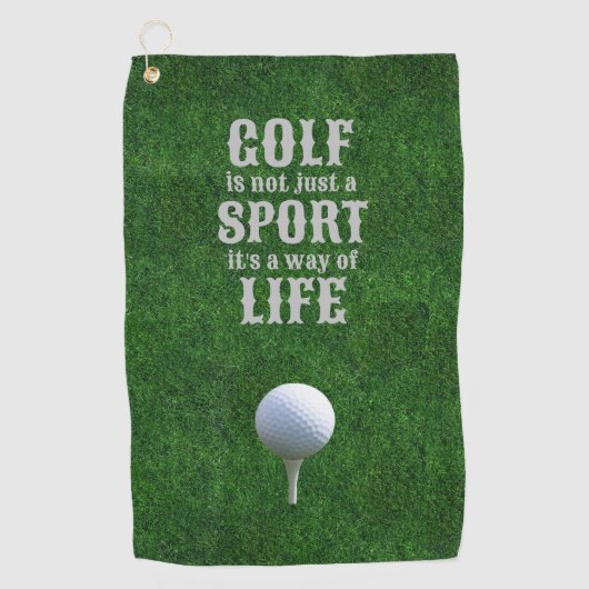 Score Big met persoonlijke Golfhanddoeken Golfhanddoek (Voorkant)