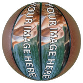 SCORE! 🏀 FullSize basketbal – Voeg Afbeelding of (Verticaal)
