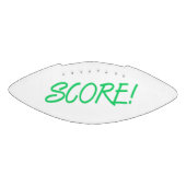 Score green and white mini football (Paneel)