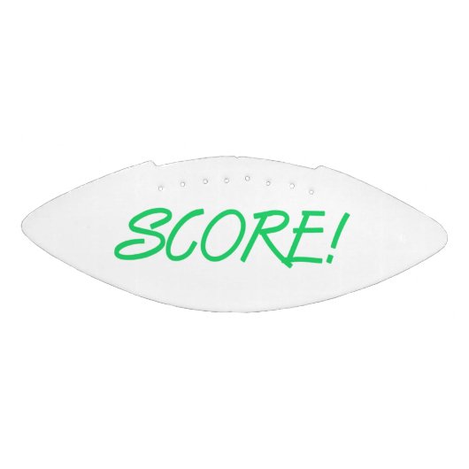 Score green and white mini football (Paneel)
